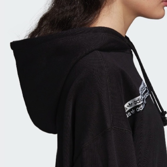 Retro ADIDAS R.Y.V Womens Hoodie - Picture 3 of 7